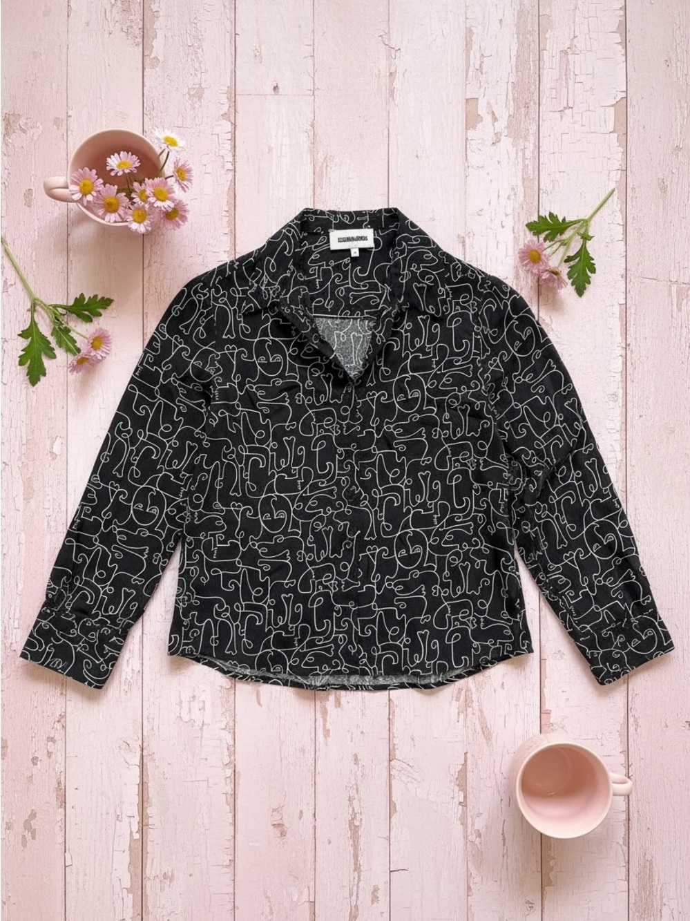 Saintart silk blouse